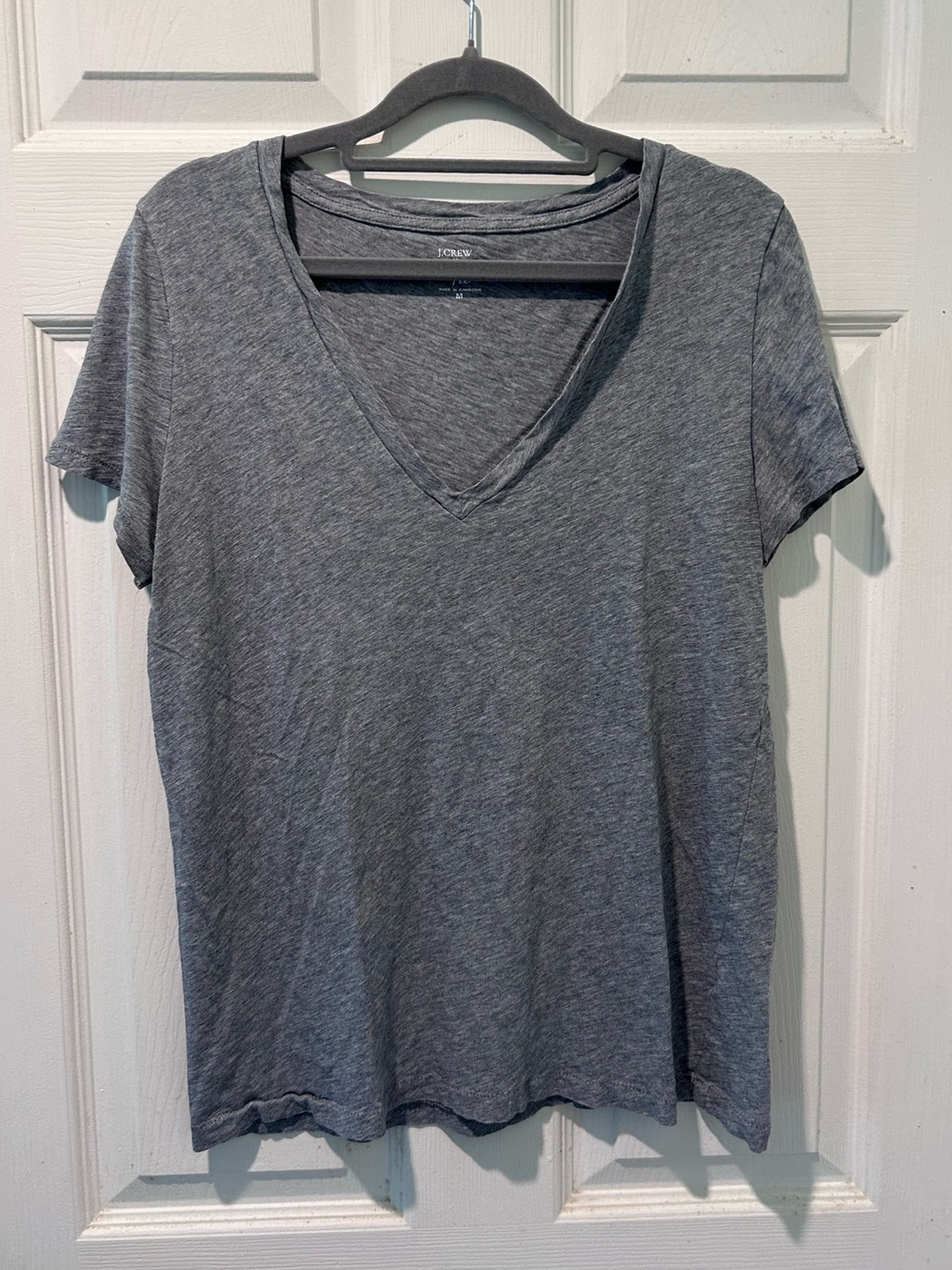 J.Crew slub V-neck T-shirt MD